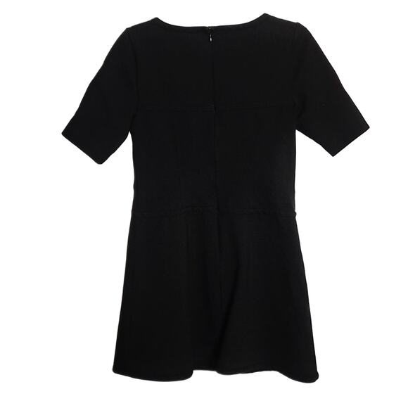 Ann Taylor Black Short Sleeve Dress, 6 - Picture 6 of 8